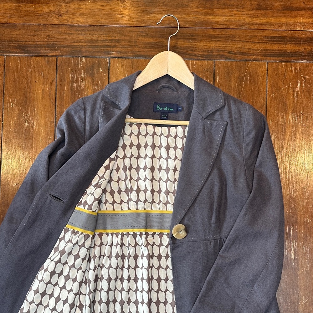 Boden Charcoal Women's Blazer